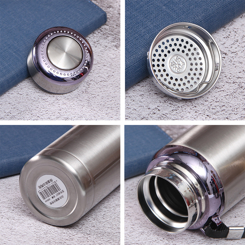 Stainless Steel Vacuum Flask 316 Grade 1000ml – Sports Water Bottle 1 litre – Hot and Cold Thermos