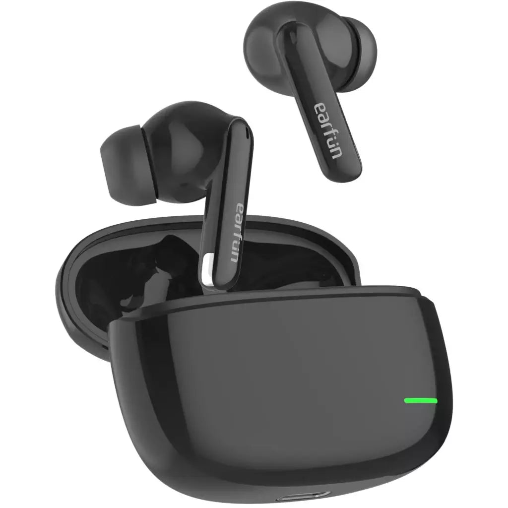 EarFun Air Mini 2 Wireless Earbuds Bluetooth Earbuds with 2 Mics Lightweight Ture Wireless Earbuds with 10mm Driver TWS Earbuds with Game Mode USB-C Fast Charge 24Hrs Long Playtime – White